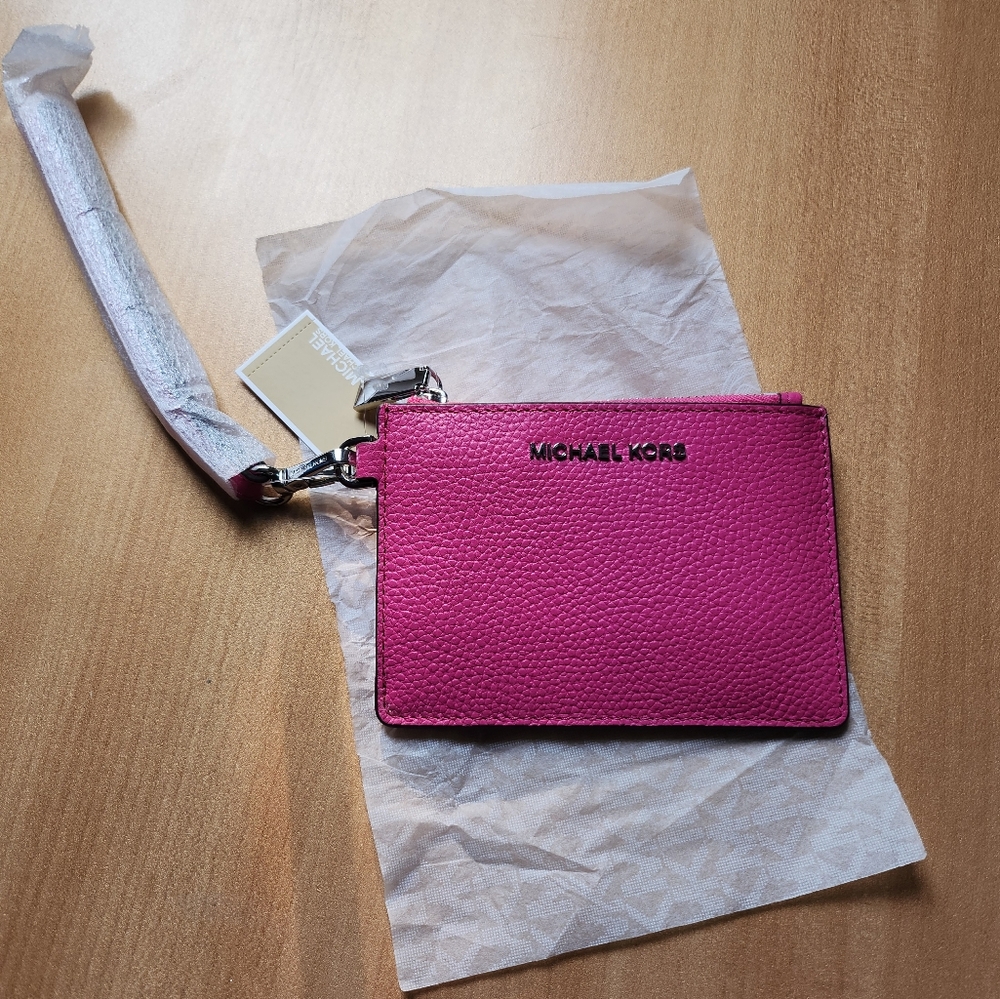 MK Leather Coin Purse